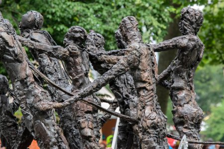 Foto de Monumento a la Esclavitud en el Festival Keti Koti de Ámsterdam 1-7-2022 - Imagen libre de derechos