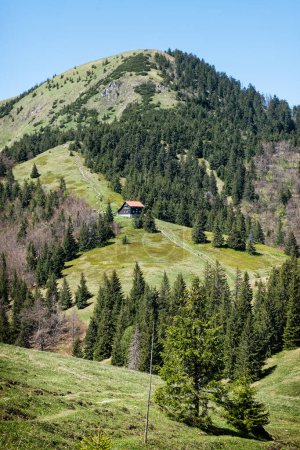 Borisov colline, Big Fatra montagnes paysage, République slovaque. Scène naturelle saisonnière. Destination de voyage. Thème randonnée pédestre.
