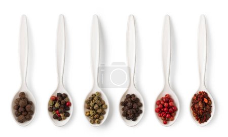 Photo for Spices on a white background - Royalty Free Image