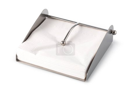 Téléchargez les photos : Serviettes en papier isolées sur fond blanc. - en image libre de droit