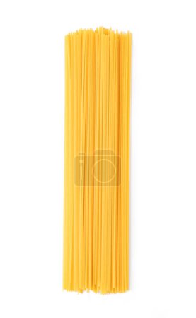 Téléchargez les photos : Bouquet de spaghettis isolé sur fond blanc - en image libre de droit