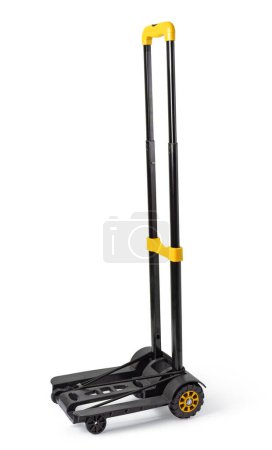 Photo for Hand-truck isolated on white background - Royalty Free Image
