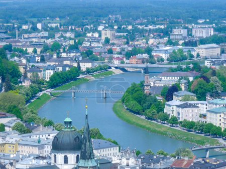 Photo for Austria, Salzburg, Europe, Salzburg city skyline - Royalty Free Image