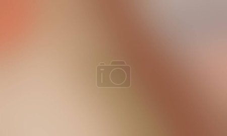Photo for Brown gold gradient background. Dark brown blurred corner border design. Trendy texture. Simple minimal nude gradient. Template for frame and backdrop. - Royalty Free Image