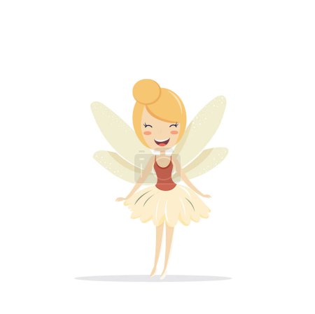 Magical dental fairy: whimsical vector illustration for notes - enchanting dental care with a touch of fantasy, ideal for child friendly health communications and charming dental imagery.Happy tooth fairy day