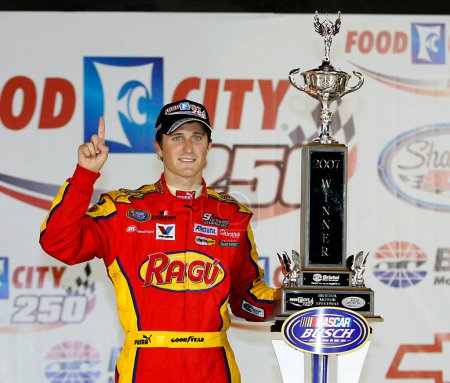 Photo for August 25, 2007 - Bristol, TN, USA: Kasey Kahne wins the Food City 250 at the Bristol Motor Speedway in Bristol, TN. - Royalty Free Image