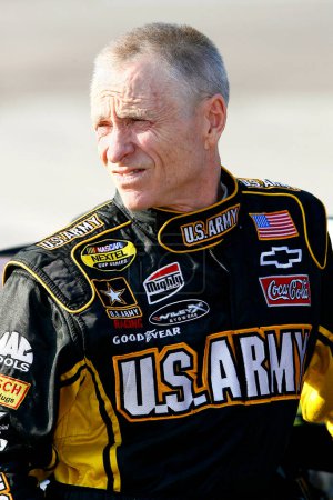 Photo for November 02, 2007 - Ft. Worth, TX, USA: Mark Martin during qualifying for the Dickies 500 at Texas Motor Speedway. - Royalty Free Image