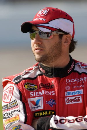 Photo for November 02, 2007 - Fort Worth , TX, USA: Elliot Sadler during qualifying at Texas Motor Speedway for the running of the NASCAR Nextel Cup Dickies 500 in Fort Worth, TX. - Royalty Free Image