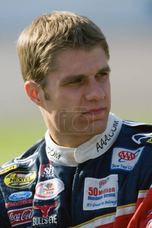 Photo for November 02, 2007 - Fort Worth , TX, USA: David Ragan waits to qualify at Texas Motor Speedway for the running of the NASCAR Nextel Cup Dickies 500 in Fort Worth, TX. - Royalty Free Image