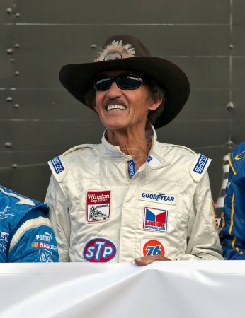 Photo for 04 July, 2009:  STP celebrates King Richard Petty's 25th Anniversary of his 200th Grand National win at the Daytona International Speedway before the start of the Coke Zero 400 powered by Coca-Cola race in Daytona Beach, FL. - Royalty Free Image