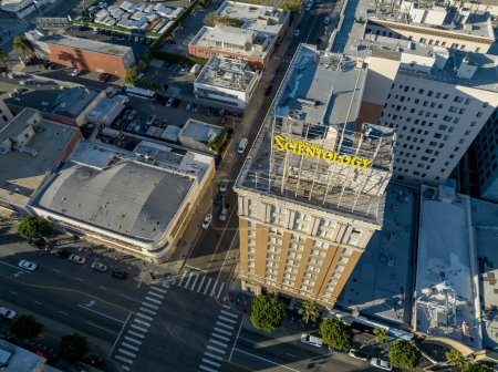 Photo for February 04, 2023 - Hollywood, CA, USA: The Church Of Scientology Building in downtown Hollywood, California - Royalty Free Image