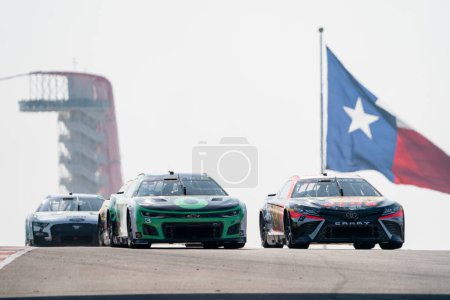 Photo for Austin Dillon races for position for the Echo Park Automotive Grand Prix in Austin, TX, USA - Royalty Free Image