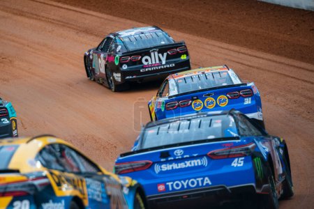 Photo for Justin Haley takes to the track for the Food City Dirt Race in Bristol, TN, USA - Royalty Free Image