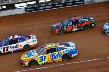 Photo for Justin Haley races for the Food City Dirt Race in Bristol, TN, USA - Royalty Free Image