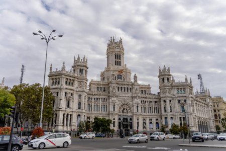 Téléchargez les photos : La Banque d'Espagne est la banque centrale de l'Espagne. Fondée à Madrid en 1782 par Charles III. - en image libre de droit