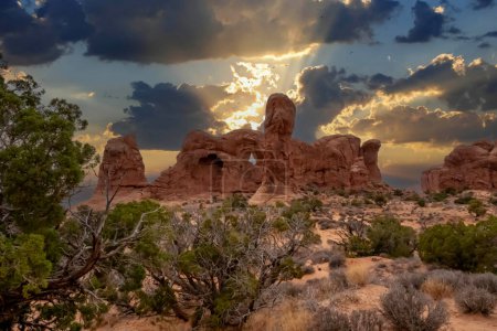 Les formations rocheuses envoûtantes de l'Utah capturent les merveilles géologiques à couper le souffle.