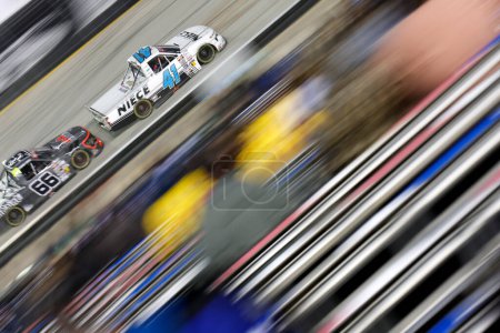 Photo for Bayley Currey races for the Weather Guard Truck Race in Bristol, TN, USA - Royalty Free Image