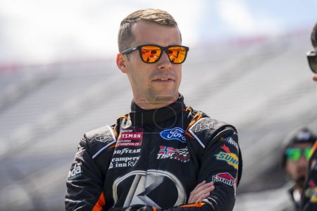 Photo for Ben Rhodes gets ready to practice for the Long John Silver's 200 in Martinsville, VA, USA - Royalty Free Image