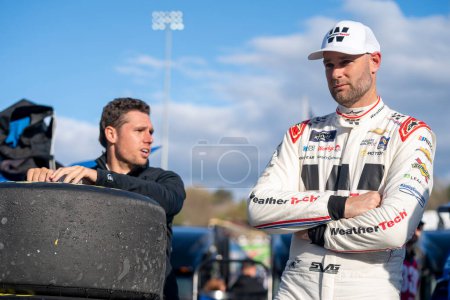Photo for Shane van Gisbergen takes to the track to practice for the DUDE Wipes 250 in Martinsville, VA, USA - Royalty Free Image