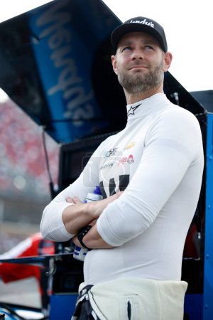Photo for Shane van Gisbergen gets ready to qualify for the Ag-Pro 300 in Lincoln, AL, USA - Royalty Free Image