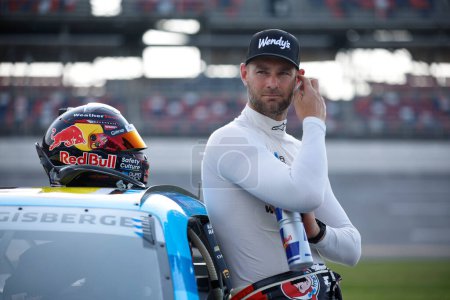 Photo for Shane van Gisbergen gets ready to qualify for the Ag-Pro 300 in Lincoln, AL, USA - Royalty Free Image