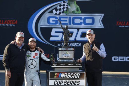 Photo for Tyler Reddick wins the GEICO 500 in Lincoln, AL, USA - Royalty Free Image