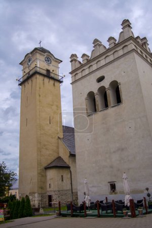 Téléchargez les photos : Eglise Saint Egidius dans la ville de Poprad dans la région des Tatra en Slovaquie - en image libre de droit
