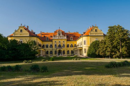 Architektur der Karolyi-Kaste in Nagymagocs in Ungarn