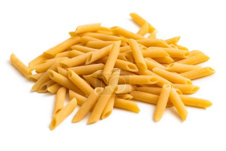 Photo for Studio shot of dry raw Pasta tubes, Penne - Royalty Free Image
