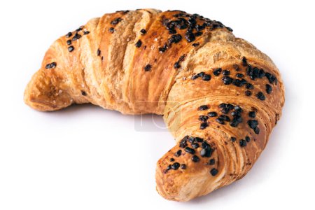 Photo for Croissant isolated on white - Royalty Free Image
