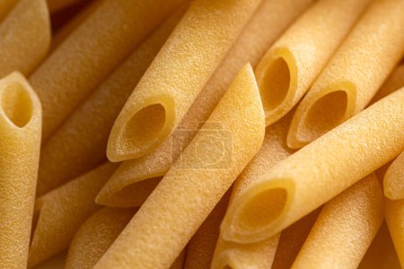 Photo for Raw italian pasta, close up - Royalty Free Image