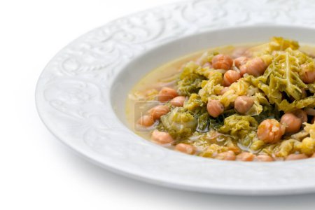 Foto de Sopa de verduras, primer plano - Imagen libre de derechos