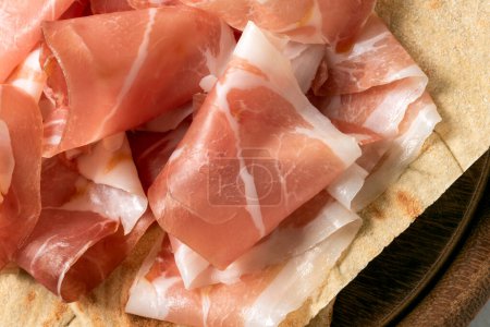 slices of jamon iberico ham
