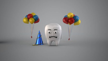Photo for Tooth and dental health concept, dental health care - Royalty Free Image