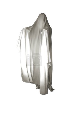 Téléchargez les photos : Fantôme dans une robe blanche - en image libre de droit