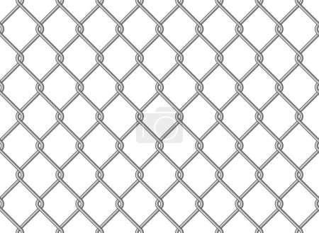 isolated metal mesh, seamless pattern