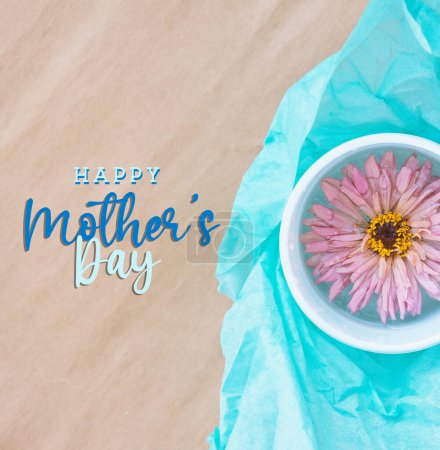 Téléchargez les photos : Message de vœux pour la fête des mères heureuses. - en image libre de droit