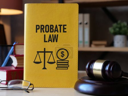 Probate law is shown using a text