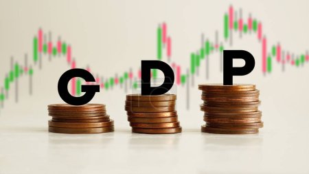 PIB Producto Interior Bruto se muestra utilizando un texto