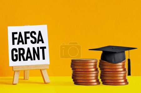 Fafsa pell grant is shown using a text fafsa grant