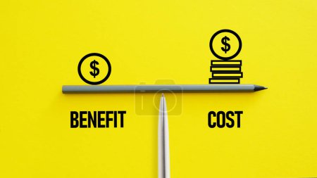 Benefit vs Cost is shown using a text