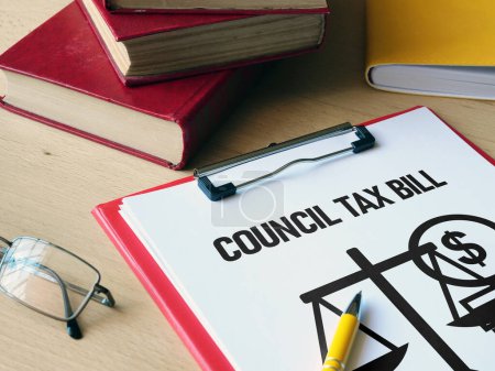 La facture fiscale du Conseil est affichée à l'aide d'un texte