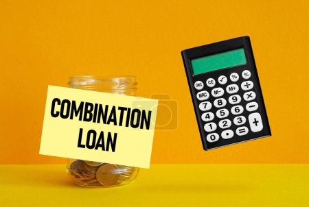 Photo for Combination Loan is shown using a text - Royalty Free Image