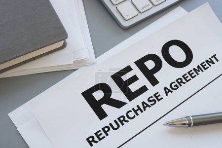 Repurchase Agreement REPO as Business and financial concept