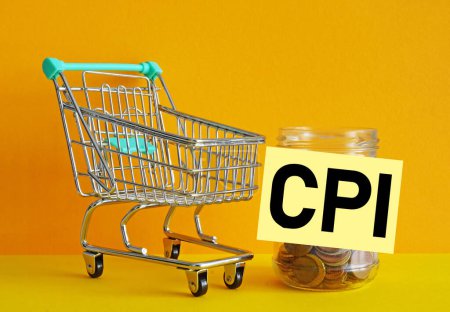 CPI Verbraucherpreisindex als Geschäfts- und Finanzkonzept