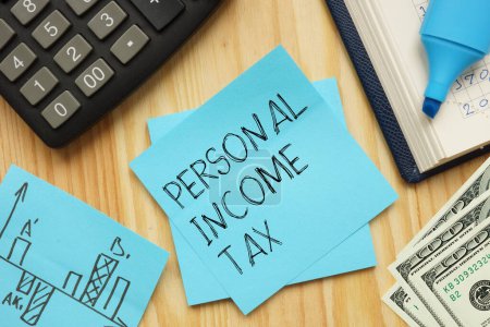 L'impôt sur le revenu des particuliers IRP est indiqué au moyen d'un texte