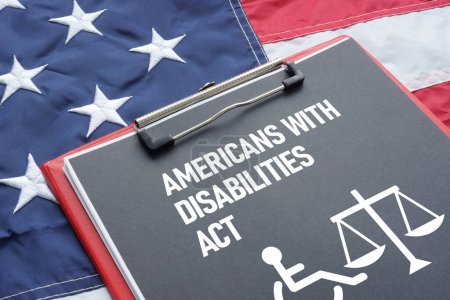 Photo for Americans with Disabilities Act ADA is shown as the legal concept - Royalty Free Image