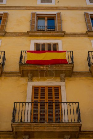 Photo for Navigate the narrow alleys of Mallorca, witnessing the blend of Balearic culture and architectural magnificence at every turn. - Royalty Free Image