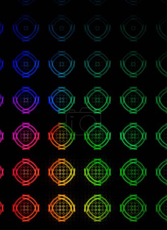 Photo for Radiant Illumination: Mesmerizing Laser Light Backgrounds for Your Creative Projects - Royalty Free Image