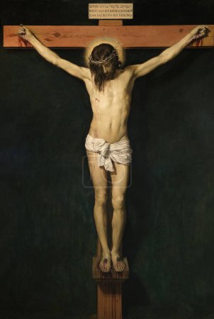 Foto de Cristo Crucificado por Diego Velázquez - Imagen libre de derechos